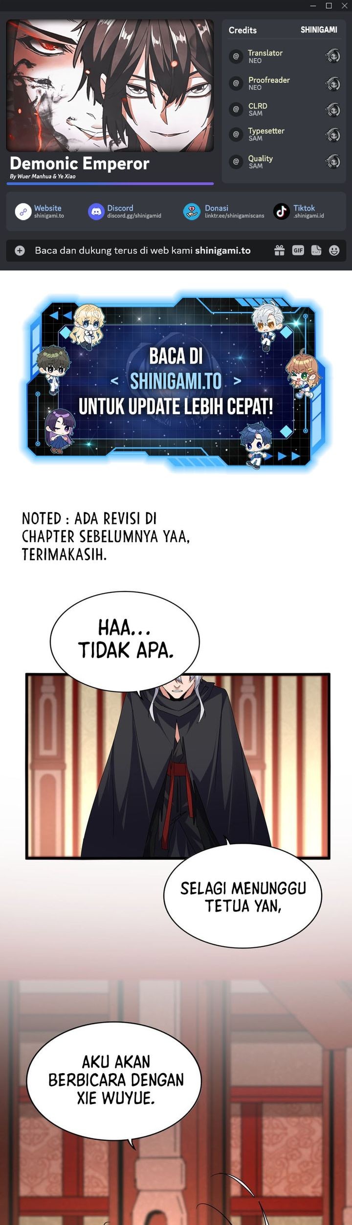 Magic Emperor Chapter 750 - halaman 1