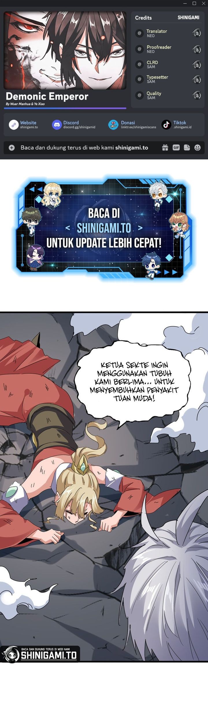 Magic Emperor Chapter 753 - halaman 1