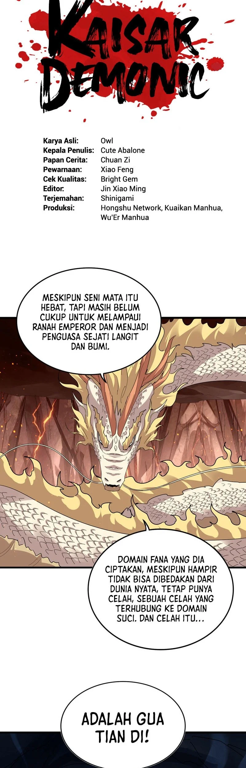 Magic Emperor Chapter 824 - halaman 3