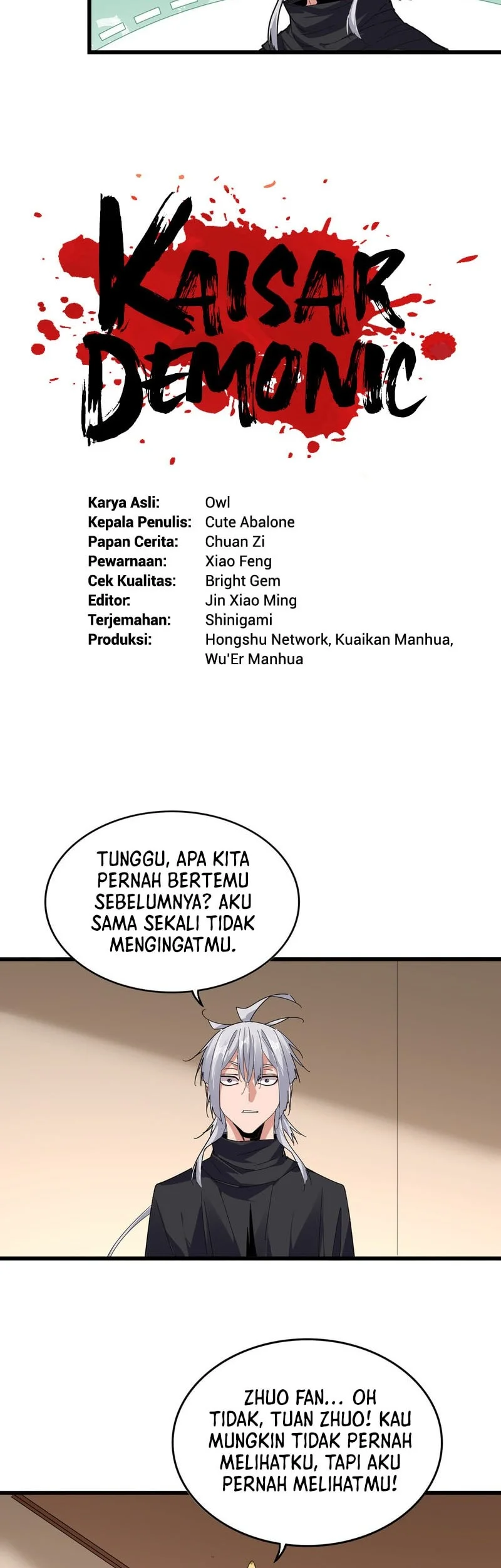 Magic Emperor Chapter 829 - halaman 3