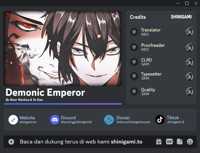 Magic Emperor Chapter 885 - halaman 1