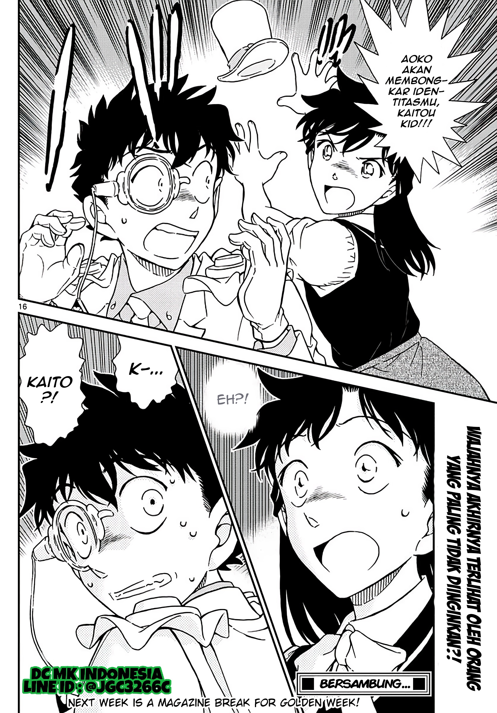 Magic Kaito Chapter 34 - halaman 17