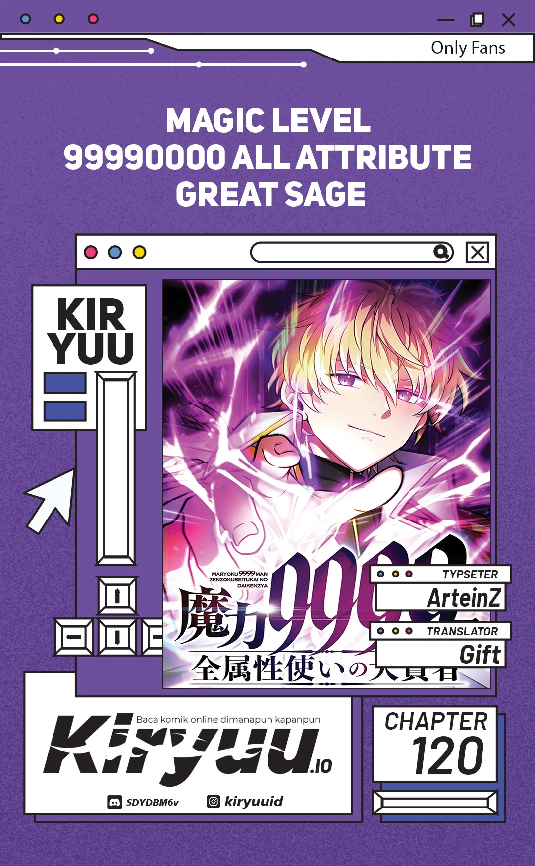 Magic Level 99990000 All-Attribute Great Sage Chapter 120 - halaman 1