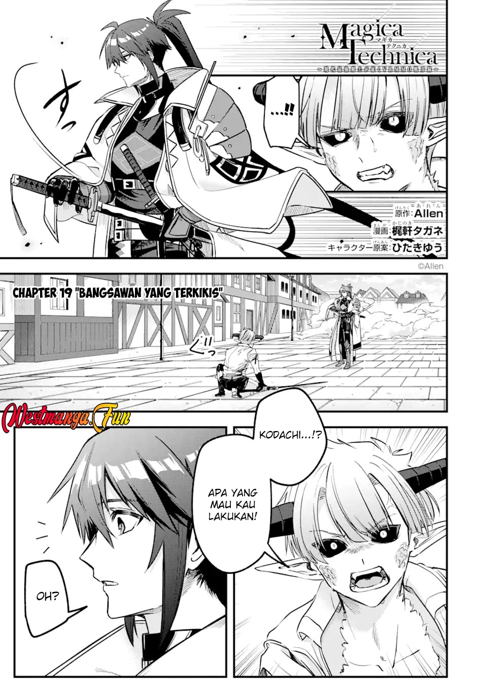 Magica Technica ~Sword Demon Rakshasa’s VRMMO Battle Record~ Chapter 19 - halaman 2