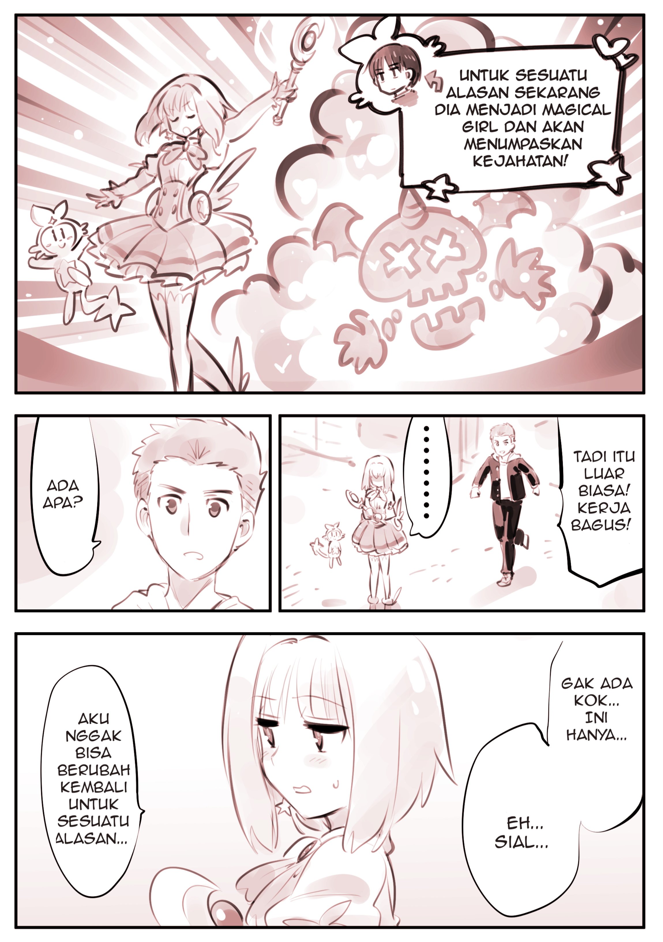Magical Girl Akirara ☆ Chapter 3 - halaman 1