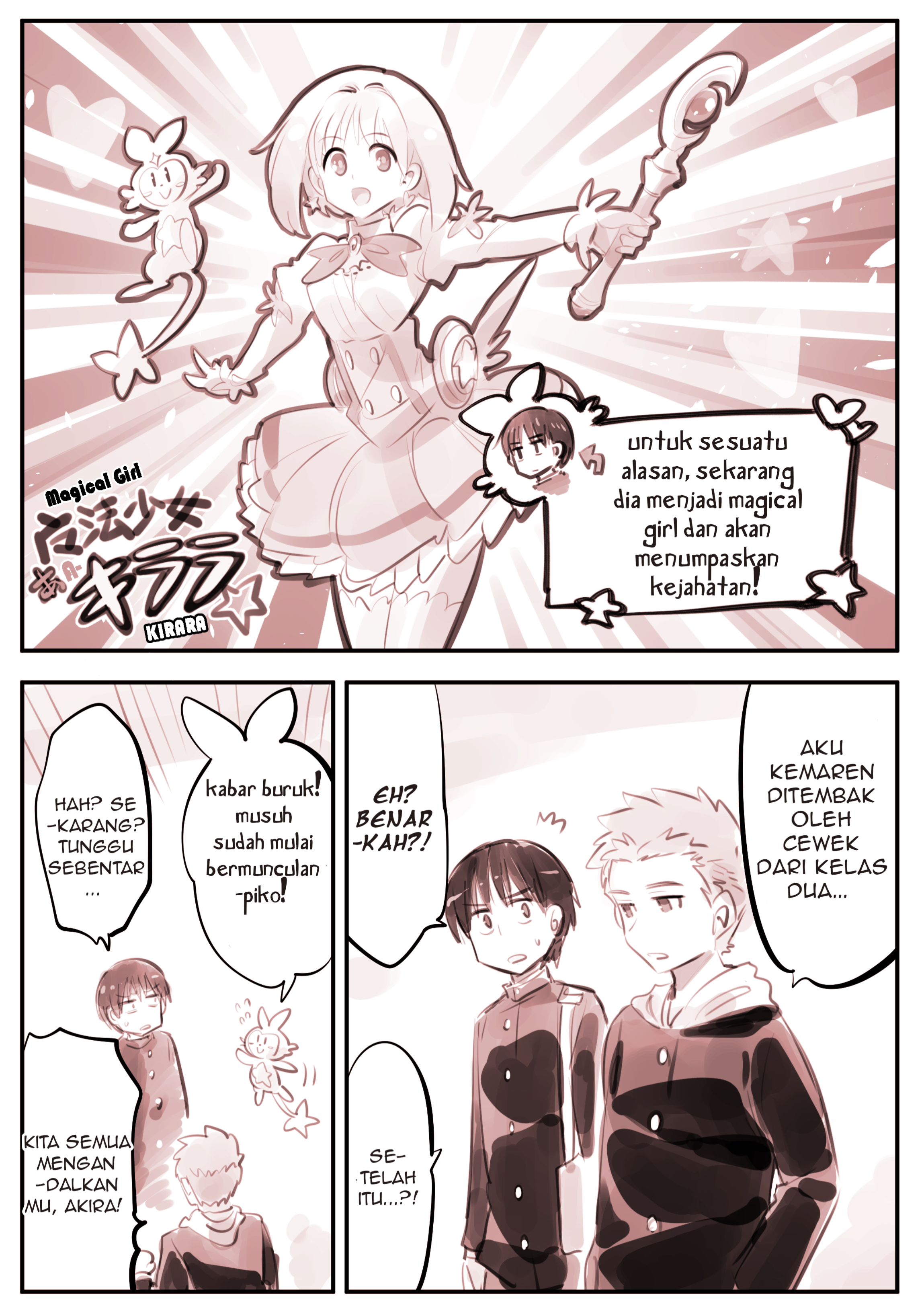 Magical Girl Akirara ☆ Chapter 5 - halaman 1