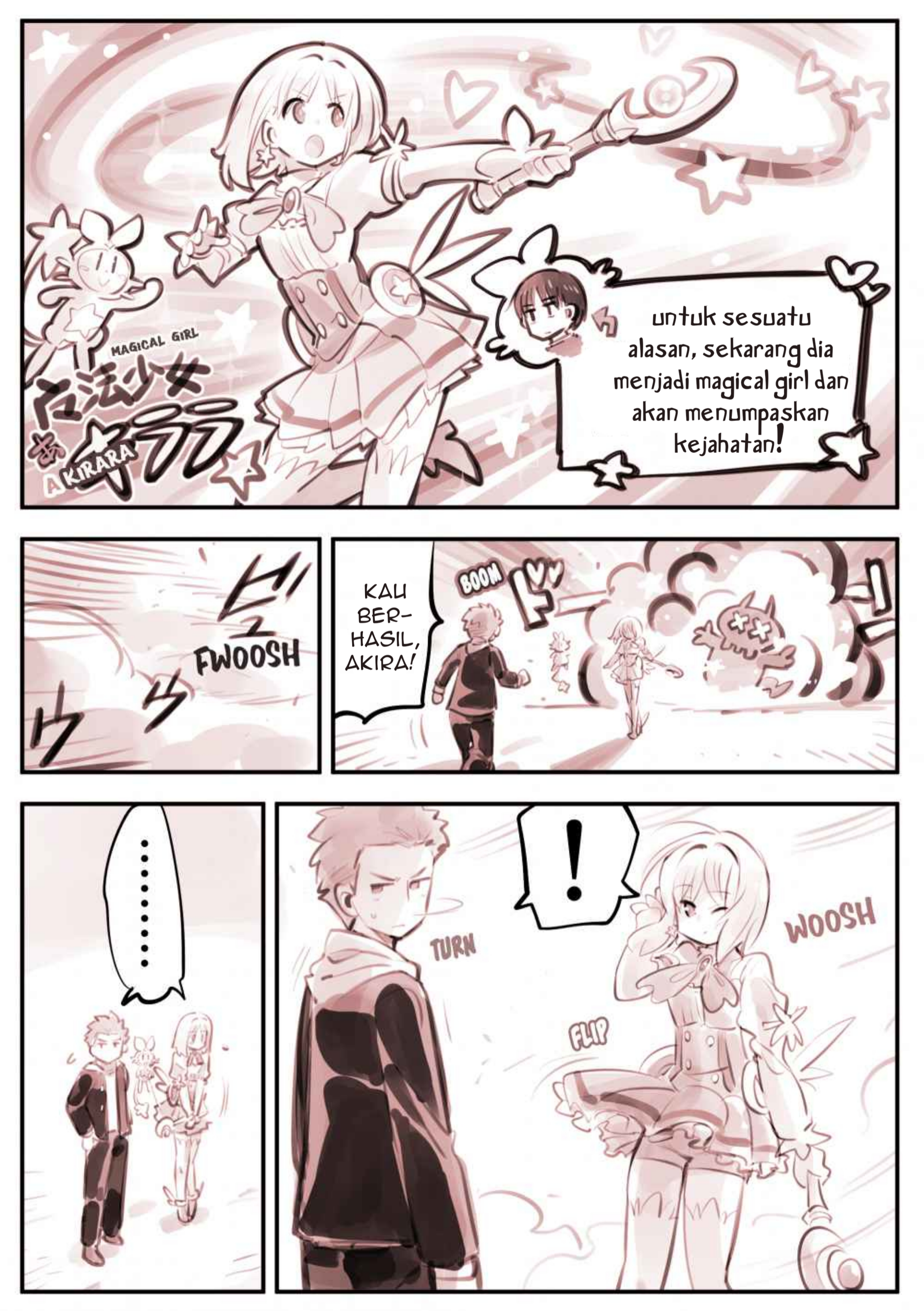 Magical Girl Akirara ☆ Chapter 6 - halaman 1