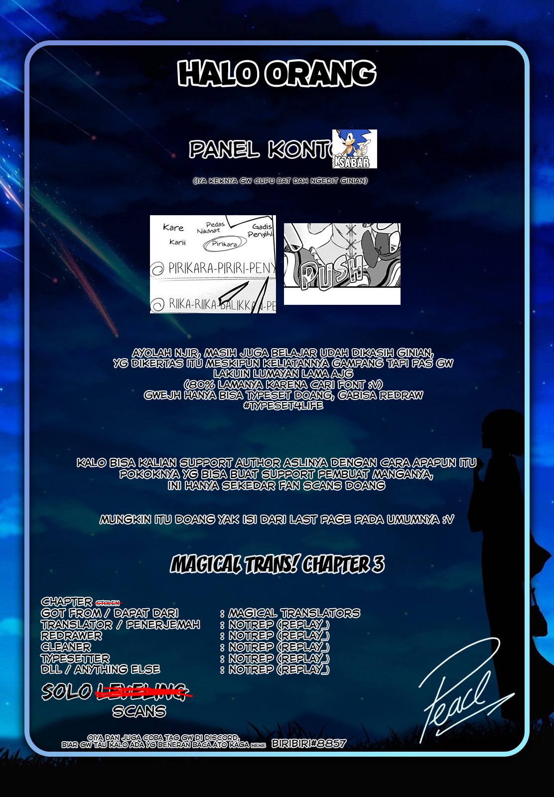 Magical Trans! Chapter 3 - halaman 18