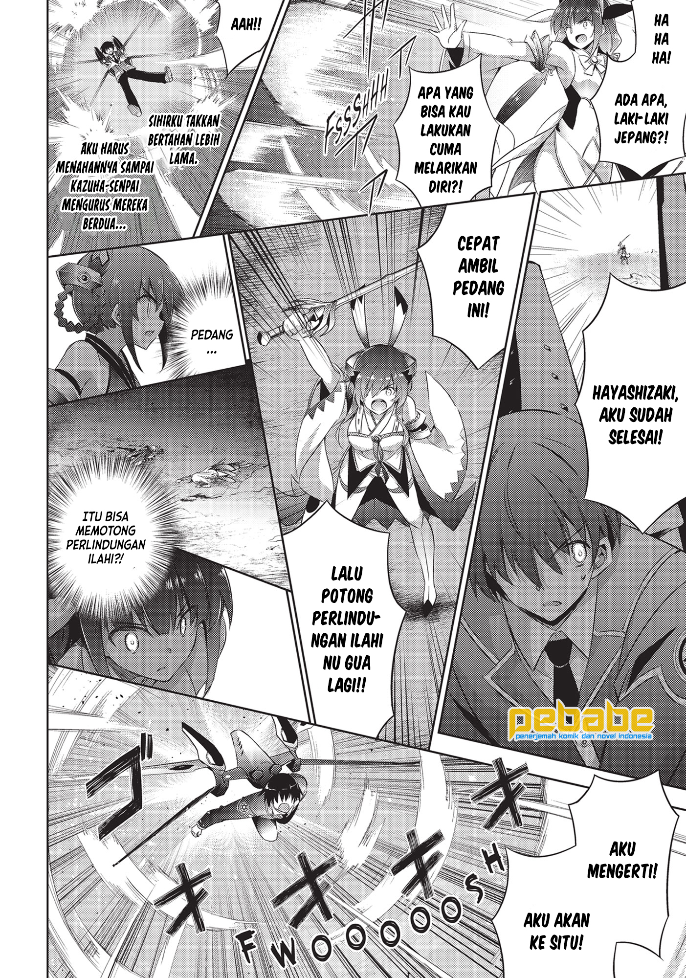 Magika no Kenshi to Basileus Chapter 58 - halaman 18