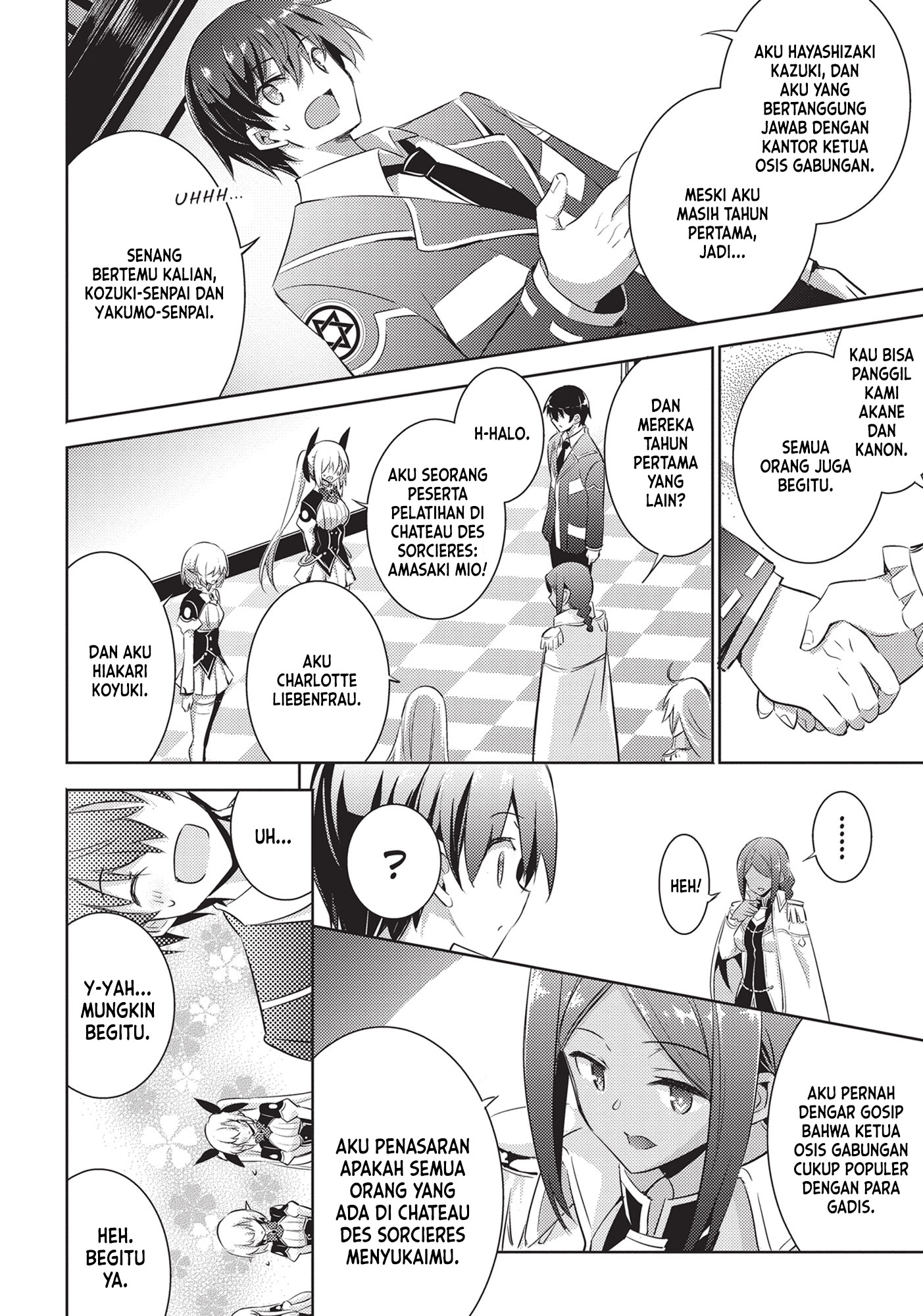 Magika no Kenshi to Basileus Chapter 65 - halaman 13