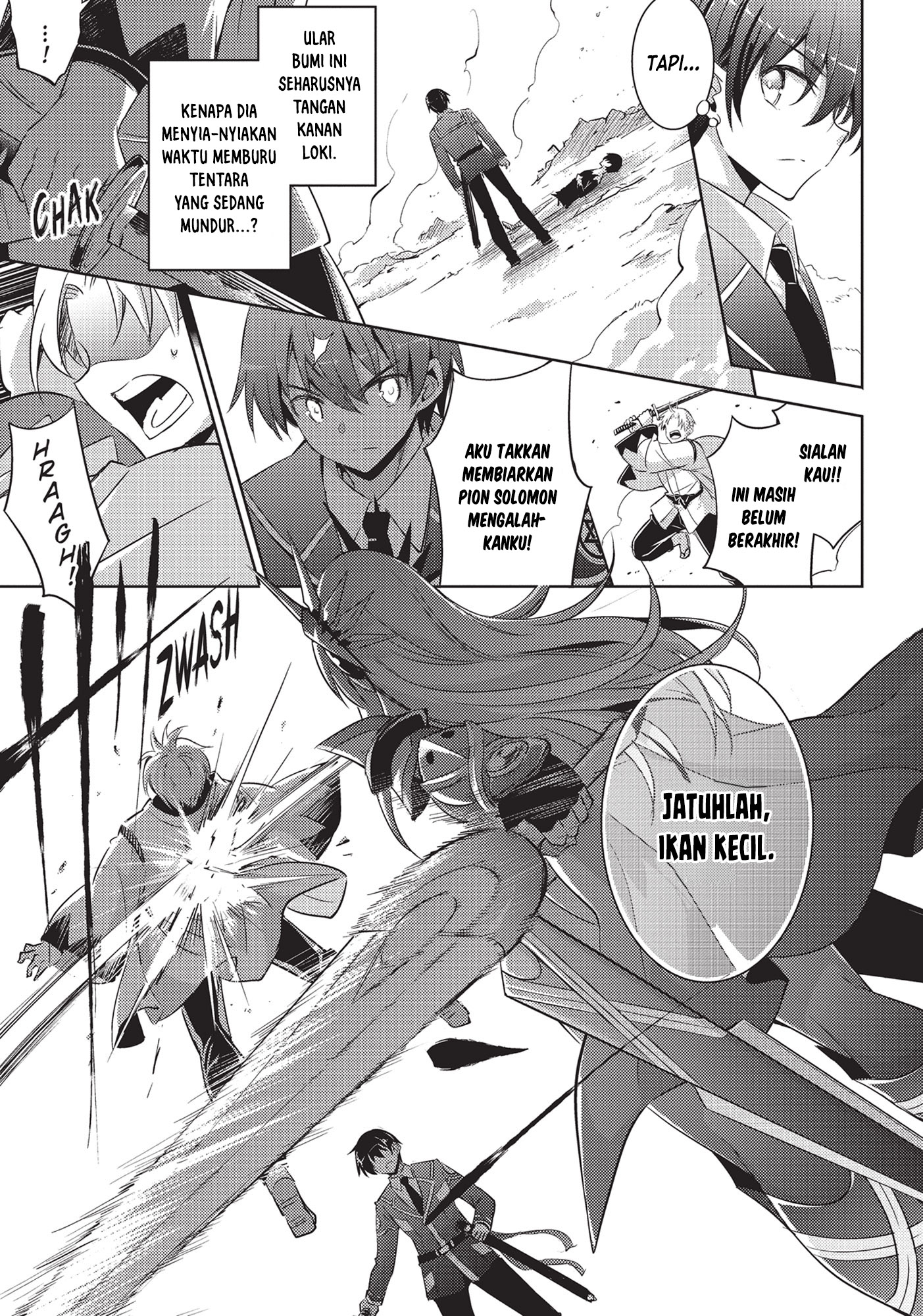 Magika no Kenshi to Basileus Chapter 66 - halaman 10