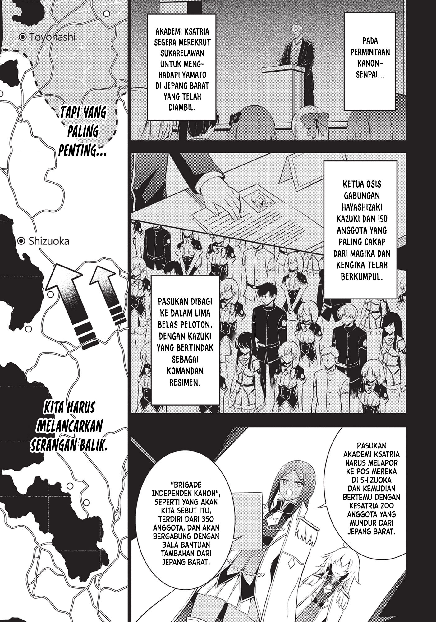 Magika no Kenshi to Basileus Chapter 66 - halaman 2