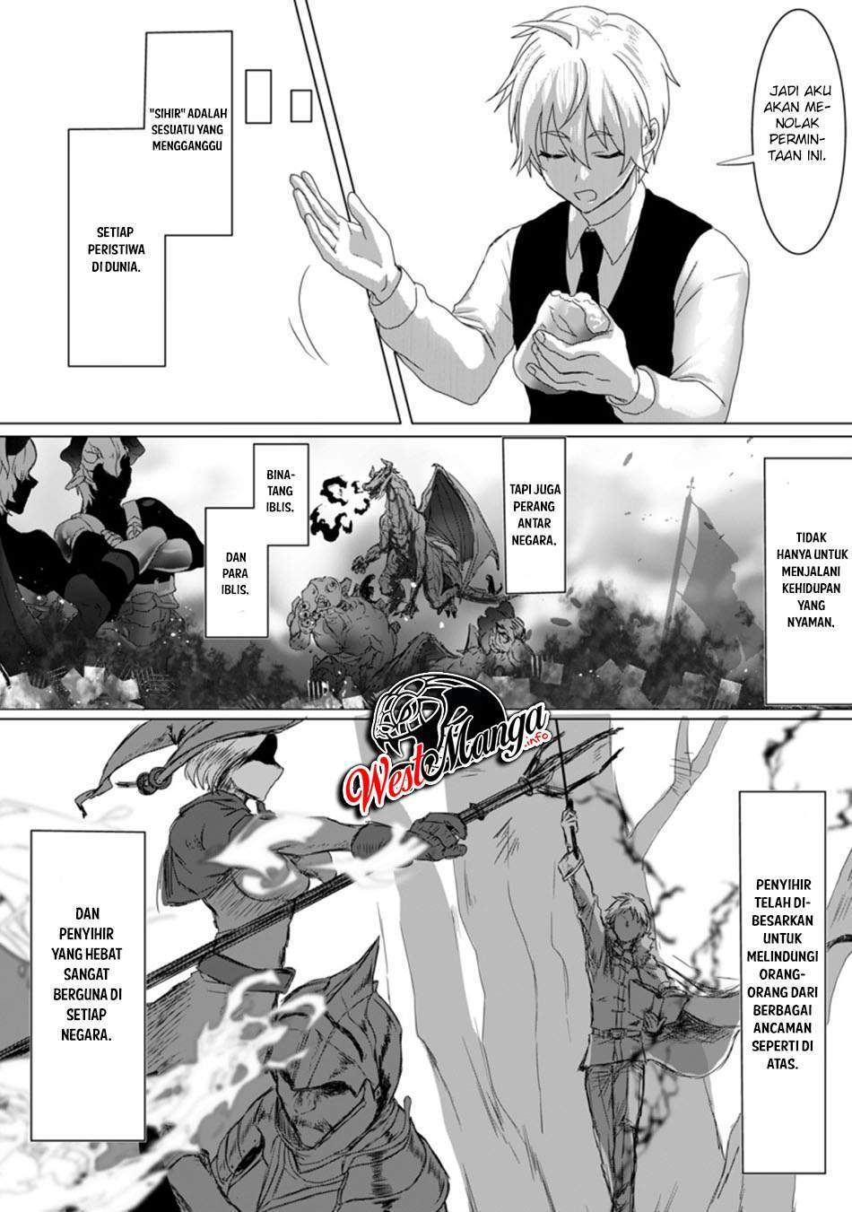 Mahou Gakuen No Daizai Majutsushi Chapter 1 - halaman 23