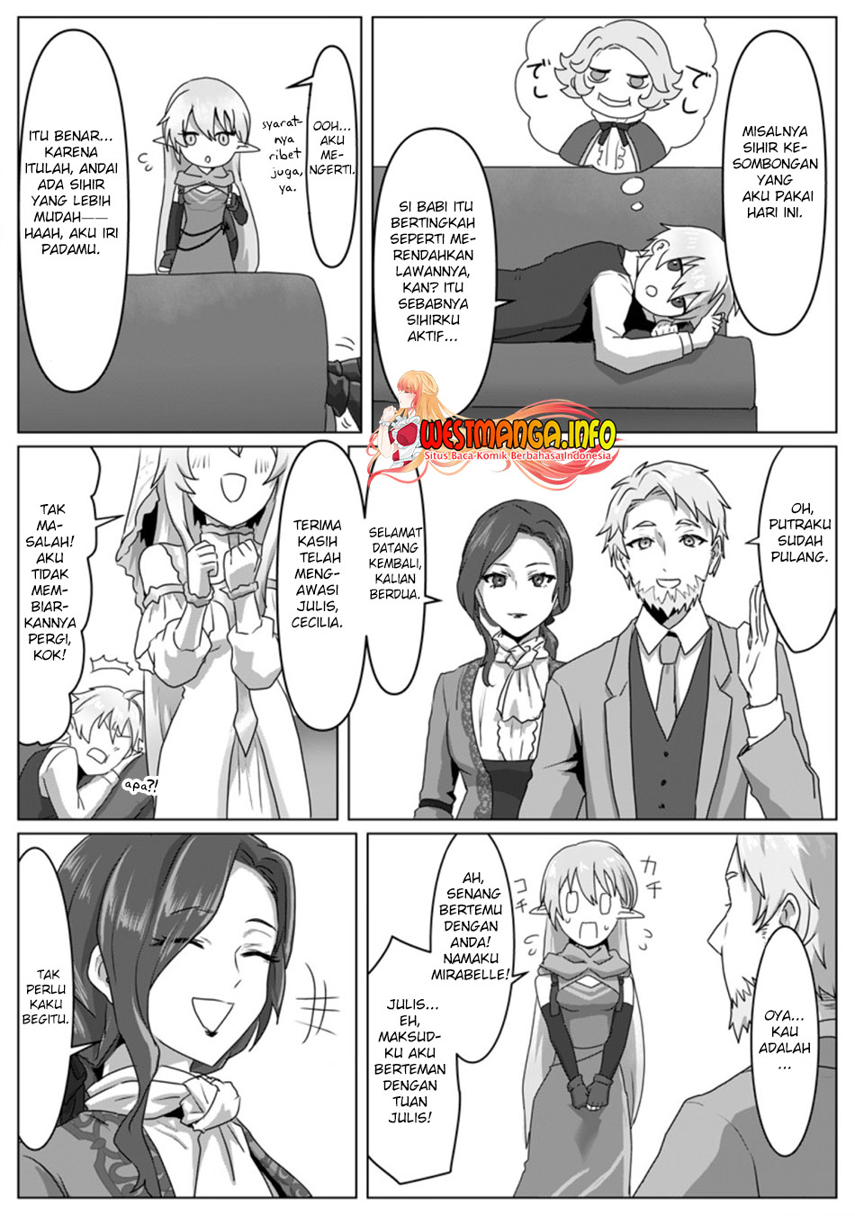 Mahou Gakuen No Daizai Majutsushi Chapter 3.3 - halaman 5