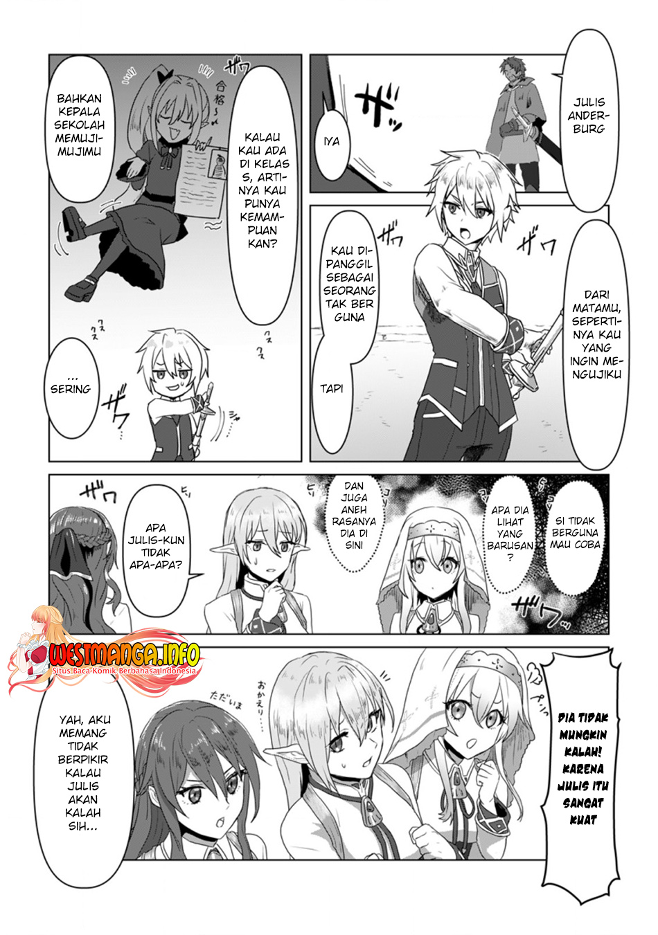 Mahou Gakuen No Daizai Majutsushi Chapter 5.1 - halaman 12