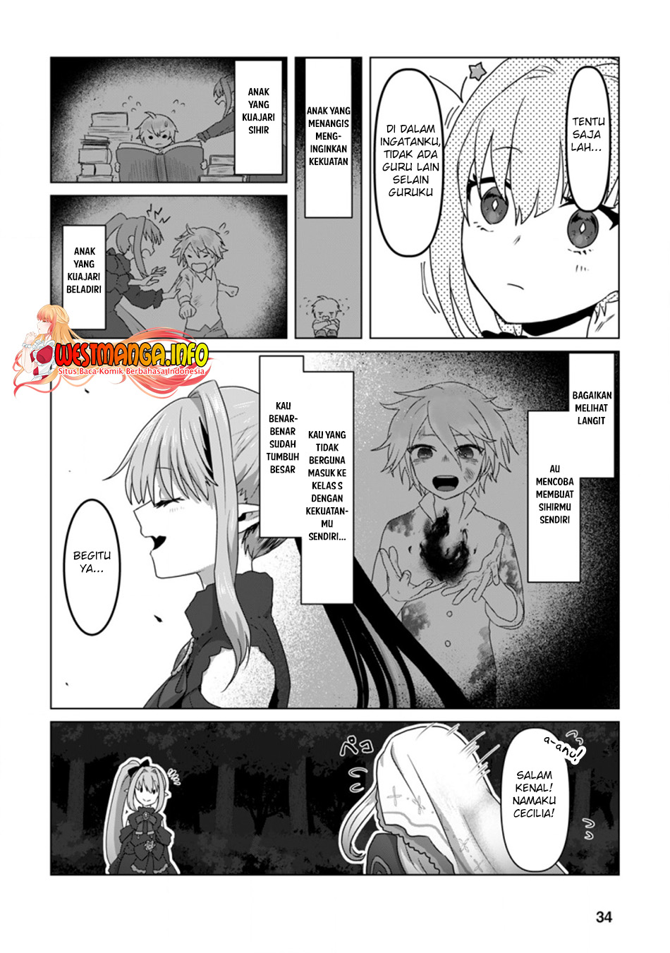 Mahou Gakuen No Daizai Majutsushi Chapter 7.1 - halaman 4