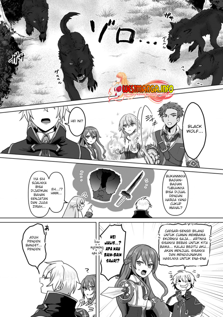 Mahou Gakuen No Daizai Majutsushi Chapter 8.1 - halaman 6