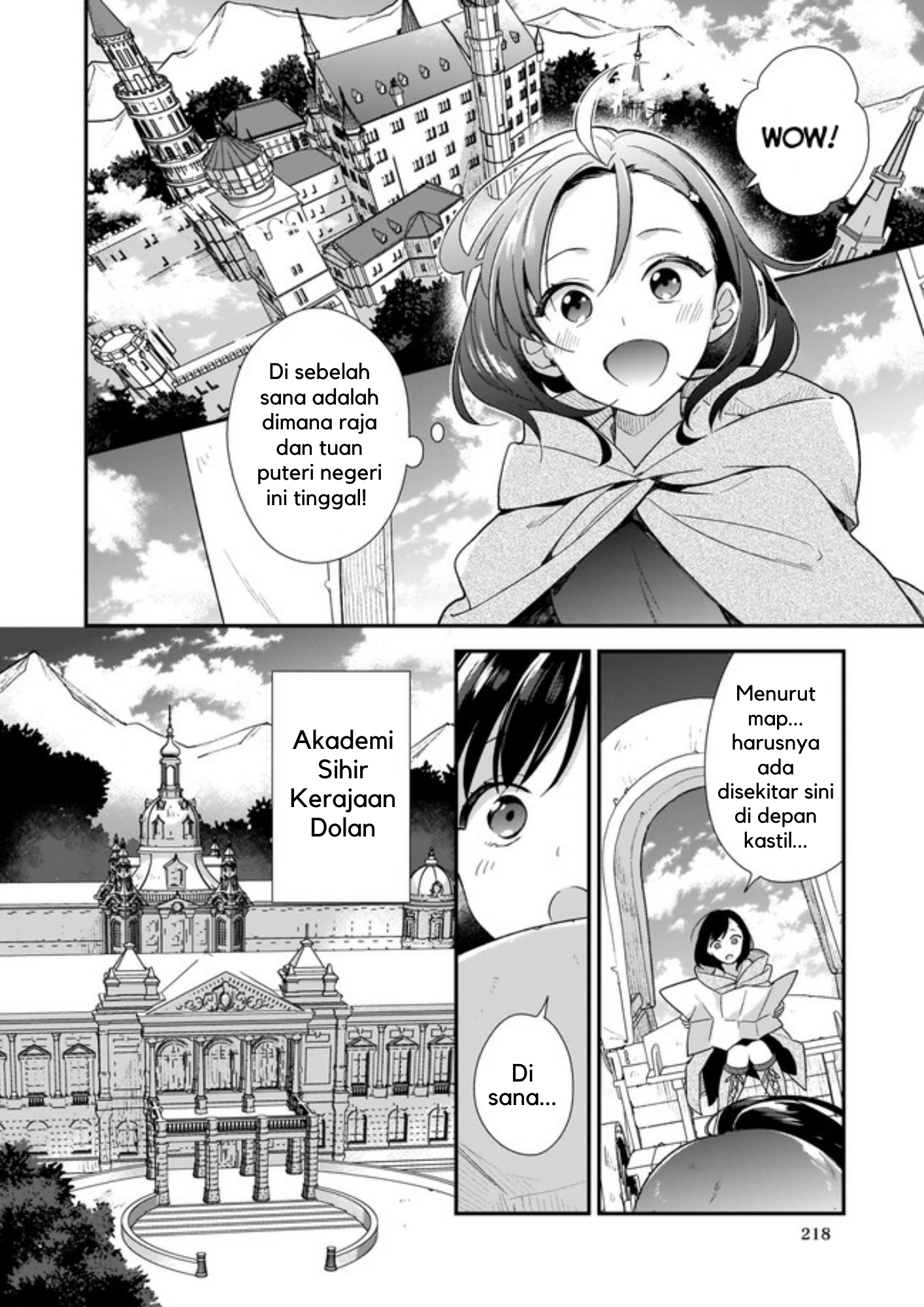 Mahou Sekai no Uketsukejou ni Naritai desu Chapter 0 - halaman 16