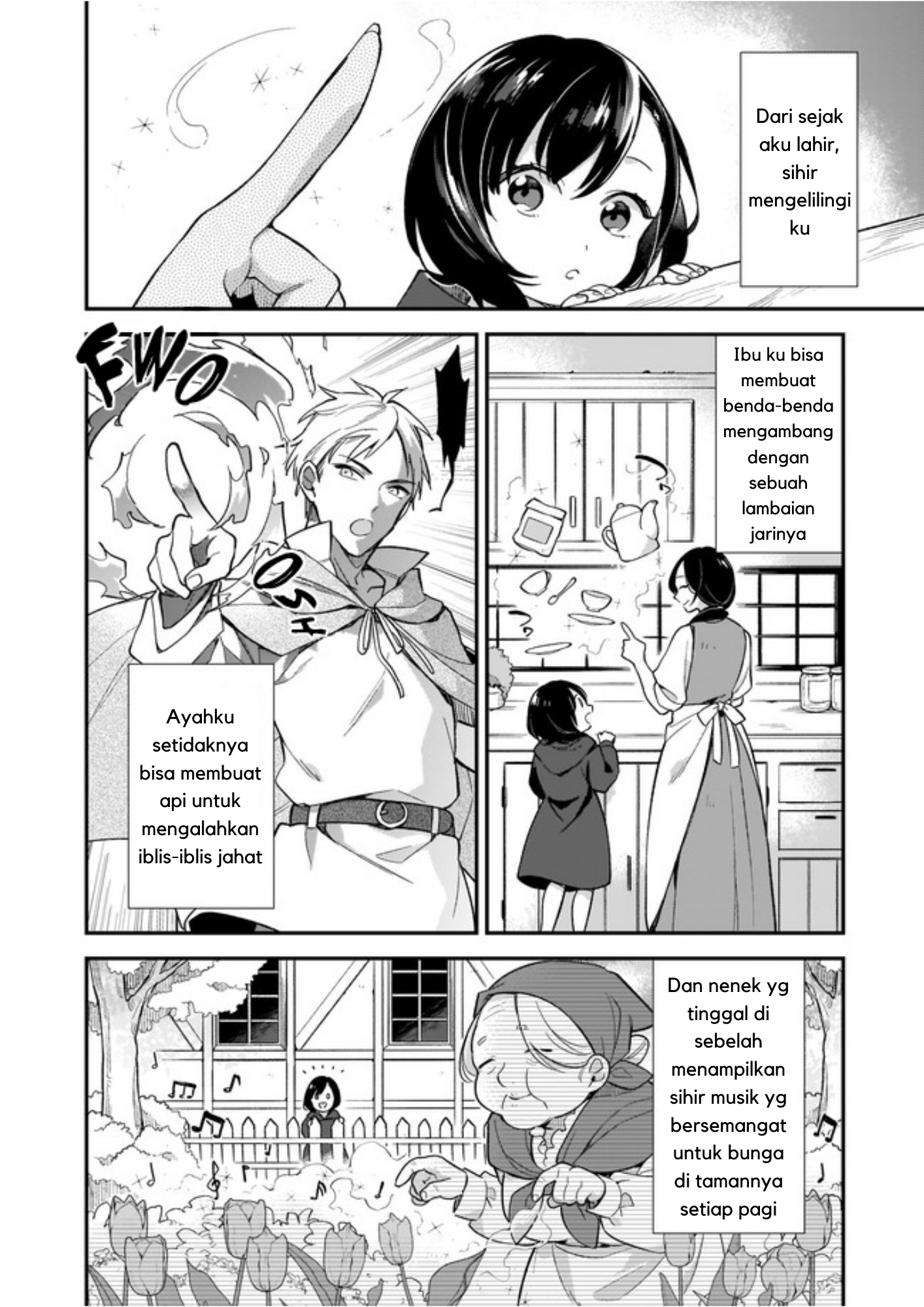 Mahou Sekai no Uketsukejou ni Naritai desu Chapter 0 - halaman 4