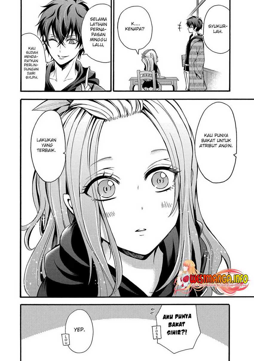 Mahou Shoujo Gakuen no Suketto Kyoushi Chapter 12.3 - halaman 8