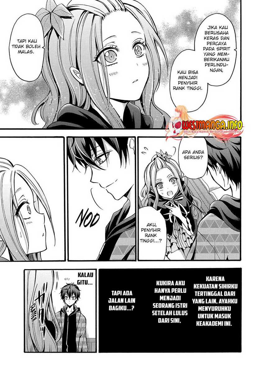 Mahou Shoujo Gakuen no Suketto Kyoushi Chapter 12.3 - halaman 9
