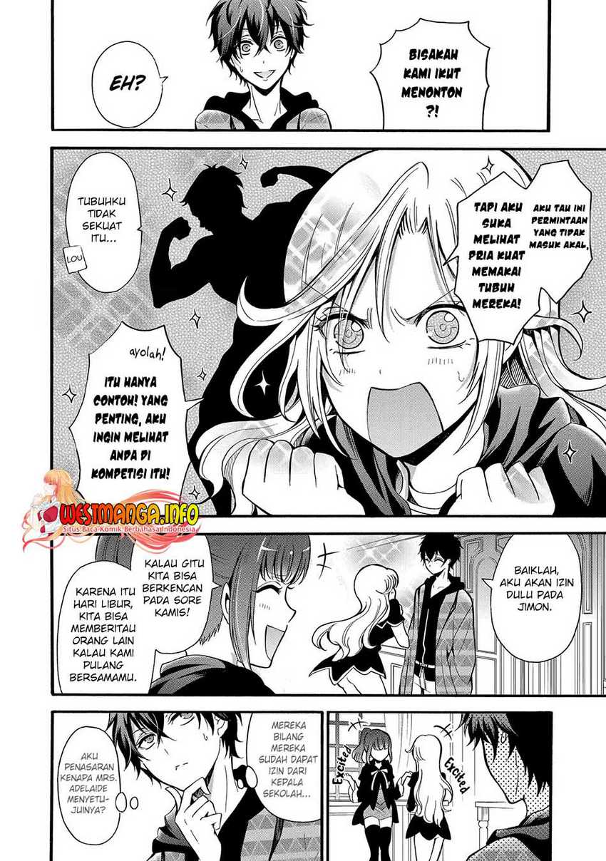 Mahou Shoujo Gakuen no Suketto Kyoushi Chapter 13.1 - halaman 11