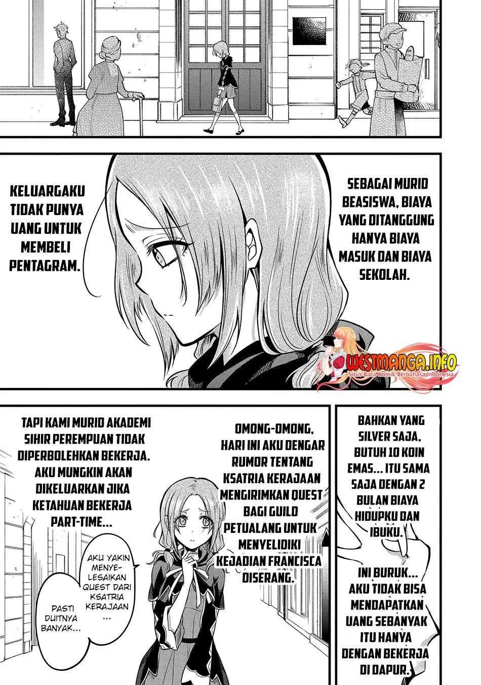 Mahou Shoujo Gakuen no Suketto Kyoushi Chapter 17.1 - halaman 11
