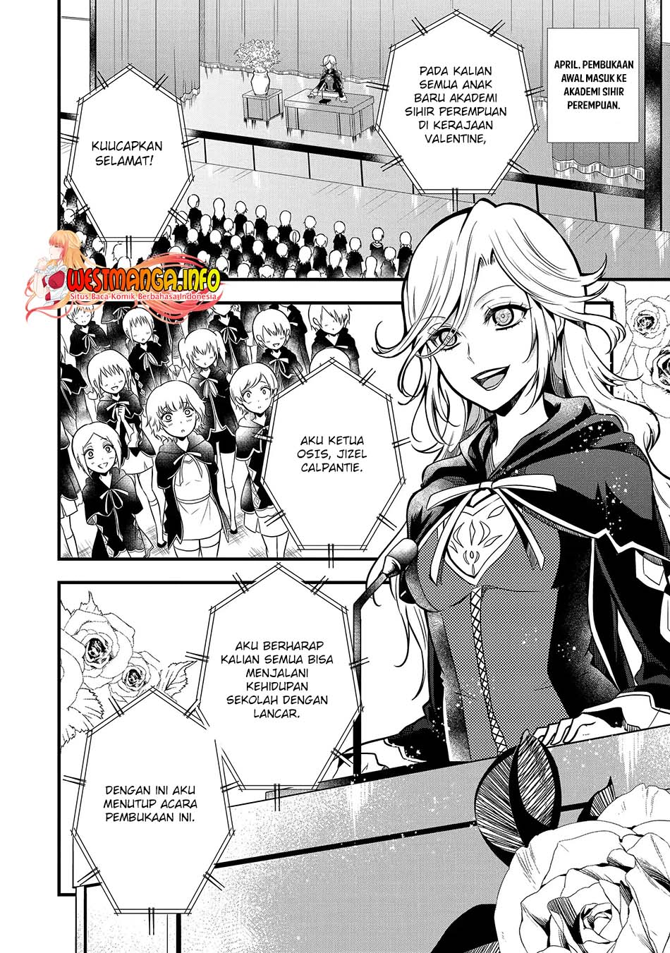 Mahou Shoujo Gakuen no Suketto Kyoushi Chapter 17.1 - halaman 4