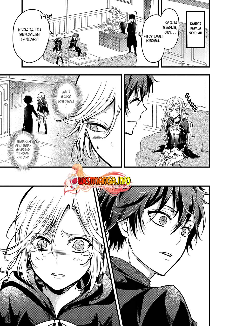 Mahou Shoujo Gakuen no Suketto Kyoushi Chapter 17.1 - halaman 5