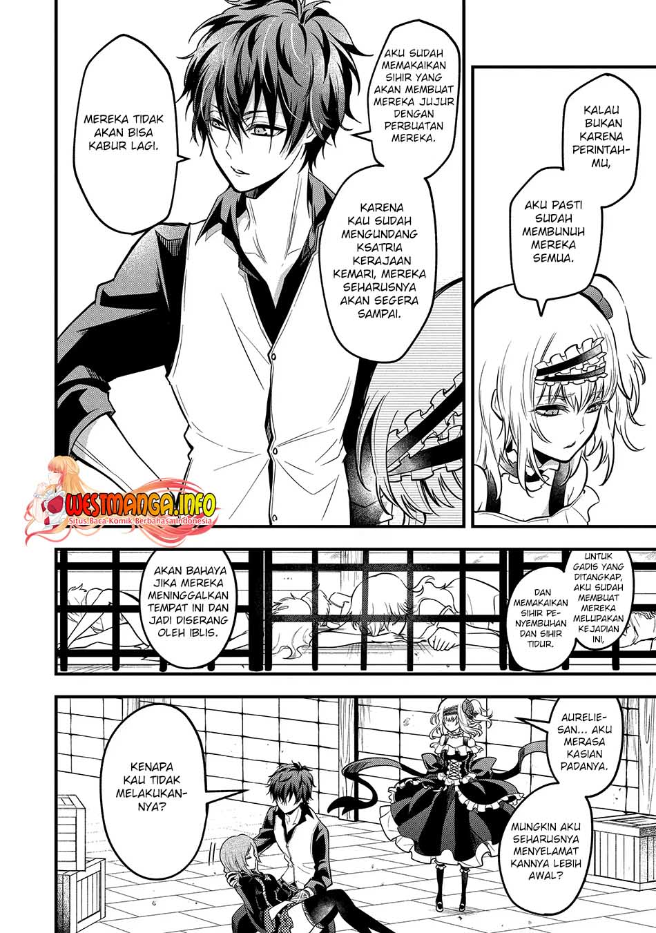 Mahou Shoujo Gakuen no Suketto Kyoushi Chapter 18.2 - halaman 4