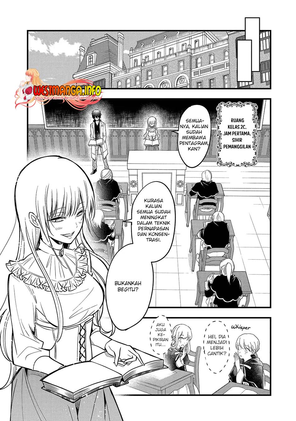 Mahou Shoujo Gakuen no Suketto Kyoushi Chapter 19.4 - halaman 1