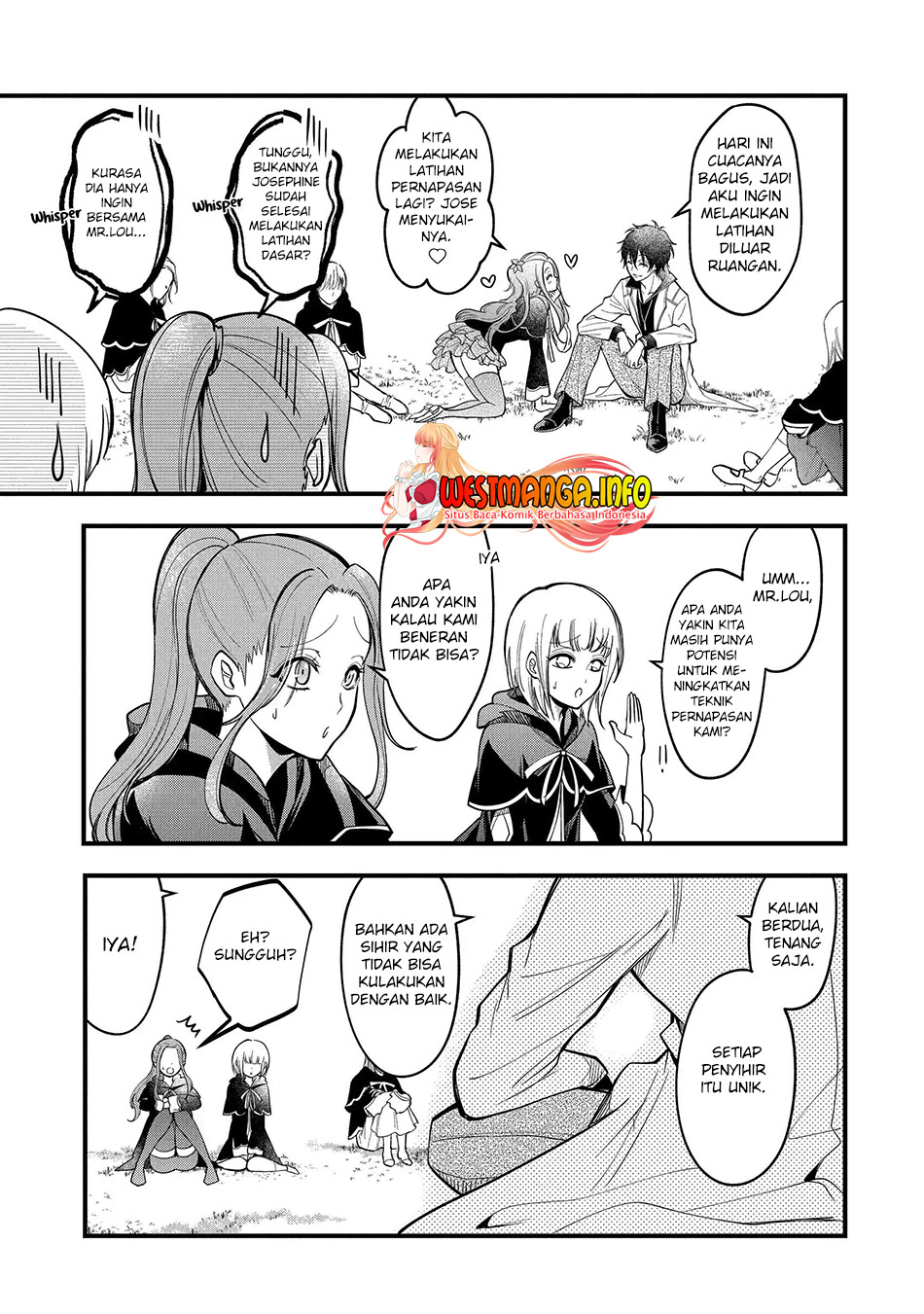 Mahou Shoujo Gakuen no Suketto Kyoushi Chapter 19.4 - halaman 4