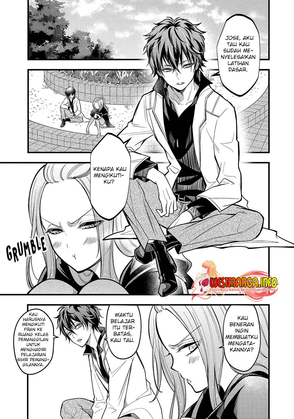 Mahou Shoujo Gakuen no Suketto Kyoushi Chapter 19.4 - halaman 8