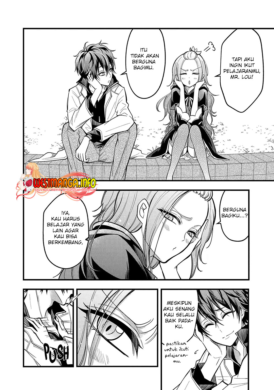 Mahou Shoujo Gakuen no Suketto Kyoushi Chapter 19.4 - halaman 9