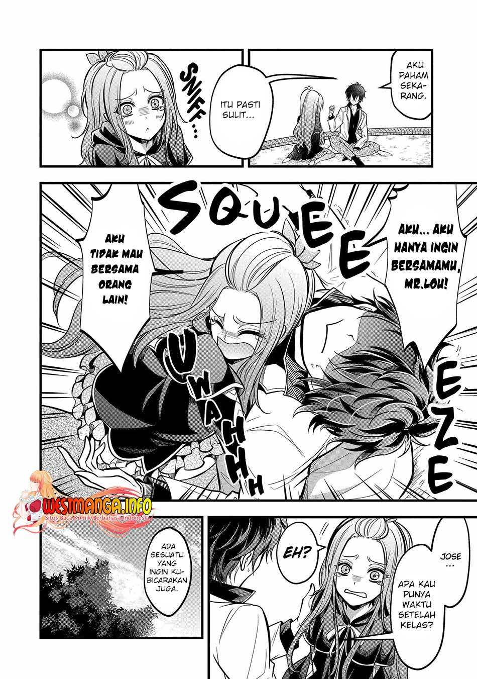 Mahou Shoujo Gakuen no Suketto Kyoushi Chapter 20.1 - halaman 9