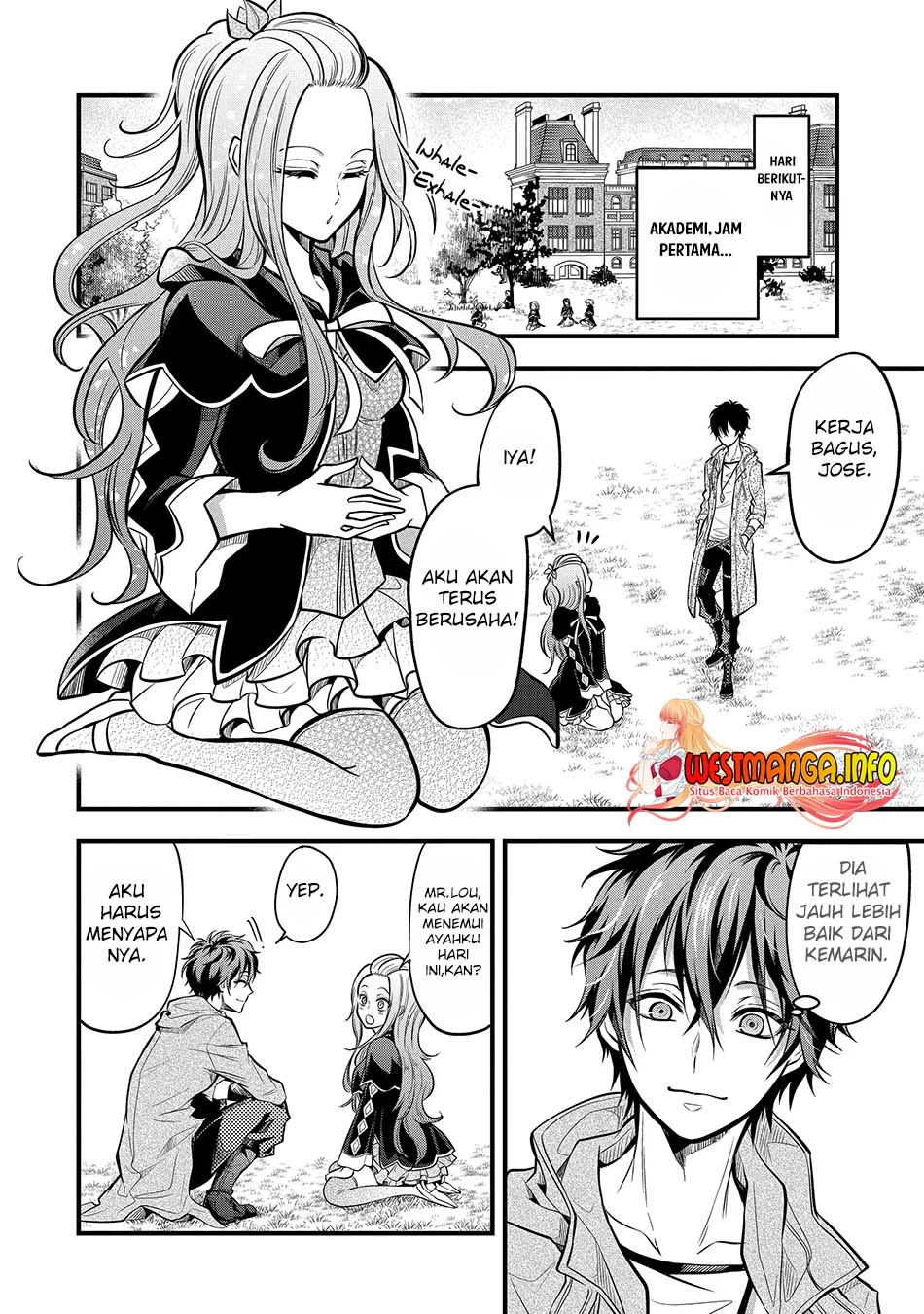Mahou Shoujo Gakuen no Suketto Kyoushi Chapter 21.1 - halaman 3