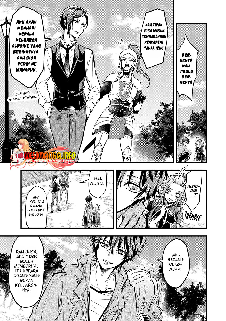 Mahou Shoujo Gakuen no Suketto Kyoushi Chapter 21.1 - halaman 4