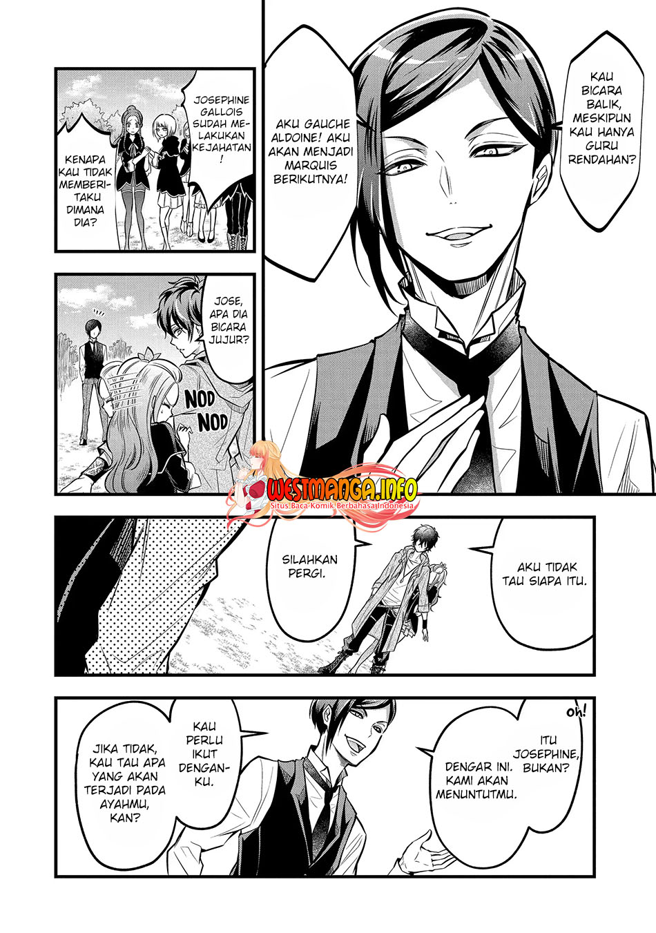 Mahou Shoujo Gakuen no Suketto Kyoushi Chapter 21.1 - halaman 5