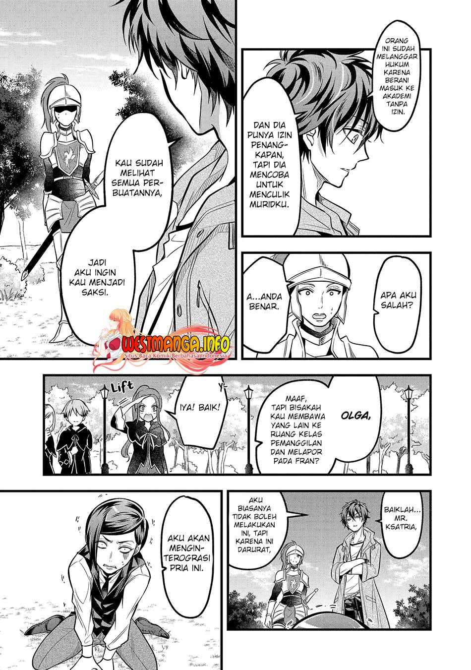 Mahou Shoujo Gakuen no Suketto Kyoushi Chapter 21.1 - halaman 8
