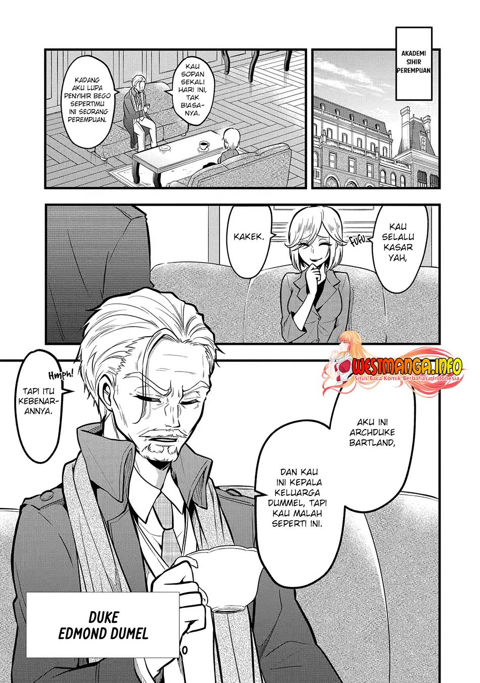 Mahou Shoujo Gakuen no Suketto Kyoushi Chapter 22.3 - halaman 3