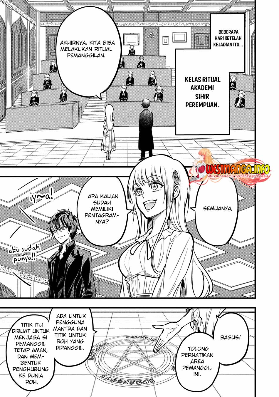 Mahou Shoujo Gakuen no Suketto Kyoushi Chapter 23.2 - halaman 5