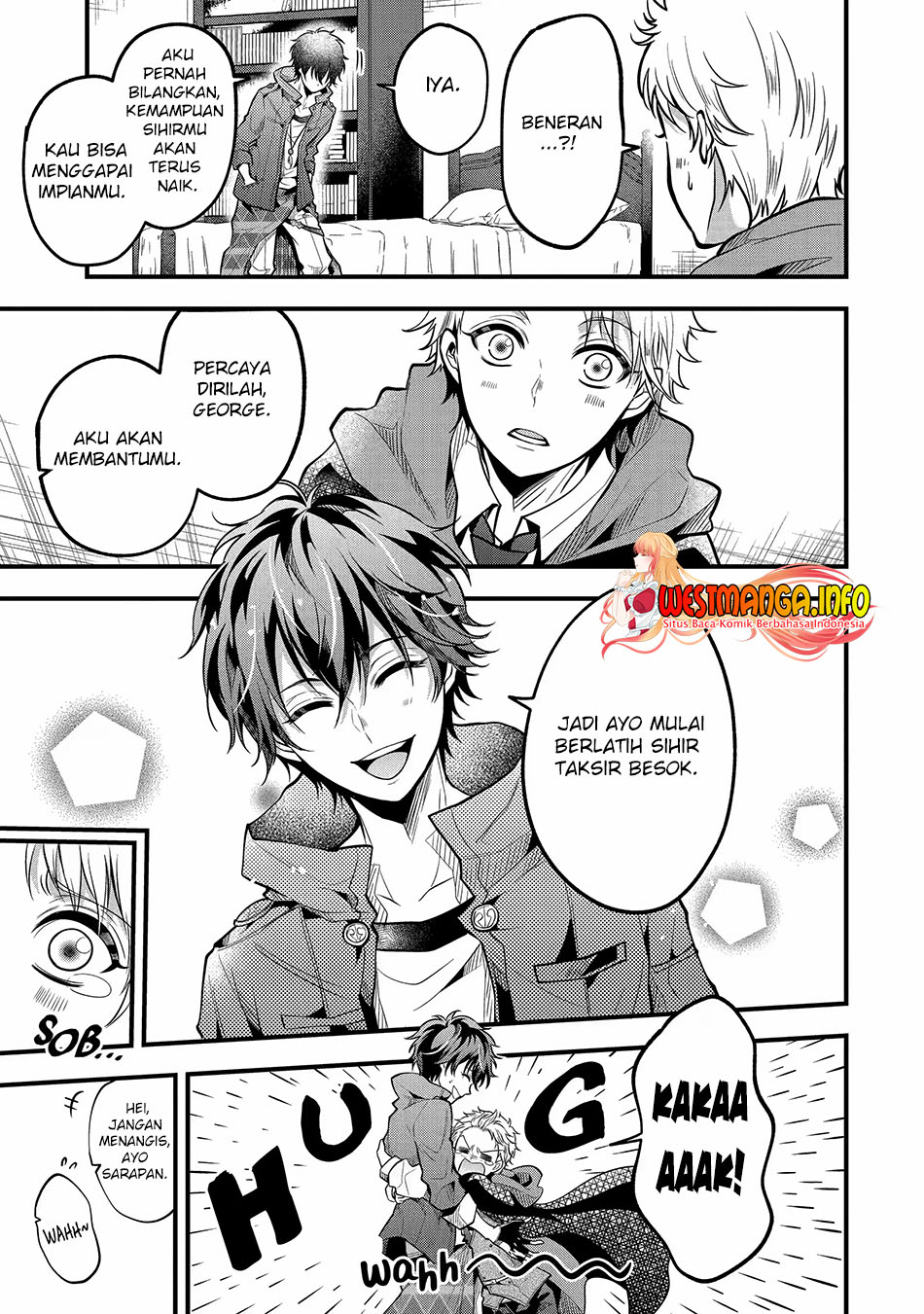 Mahou Shoujo Gakuen no Suketto Kyoushi Chapter 24.1 - halaman 13