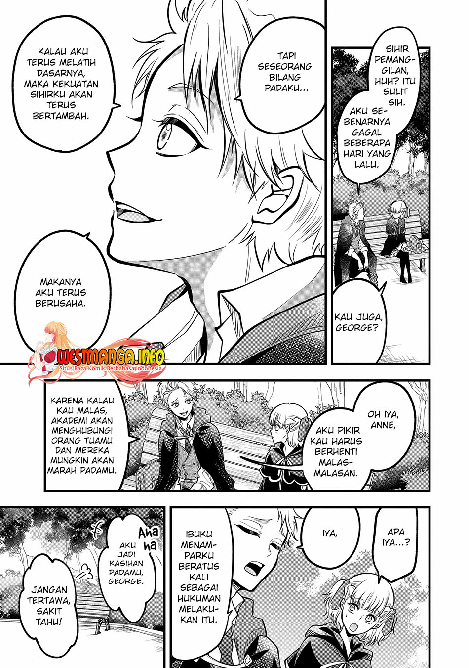 Mahou Shoujo Gakuen no Suketto Kyoushi Chapter 24.2 - halaman 8