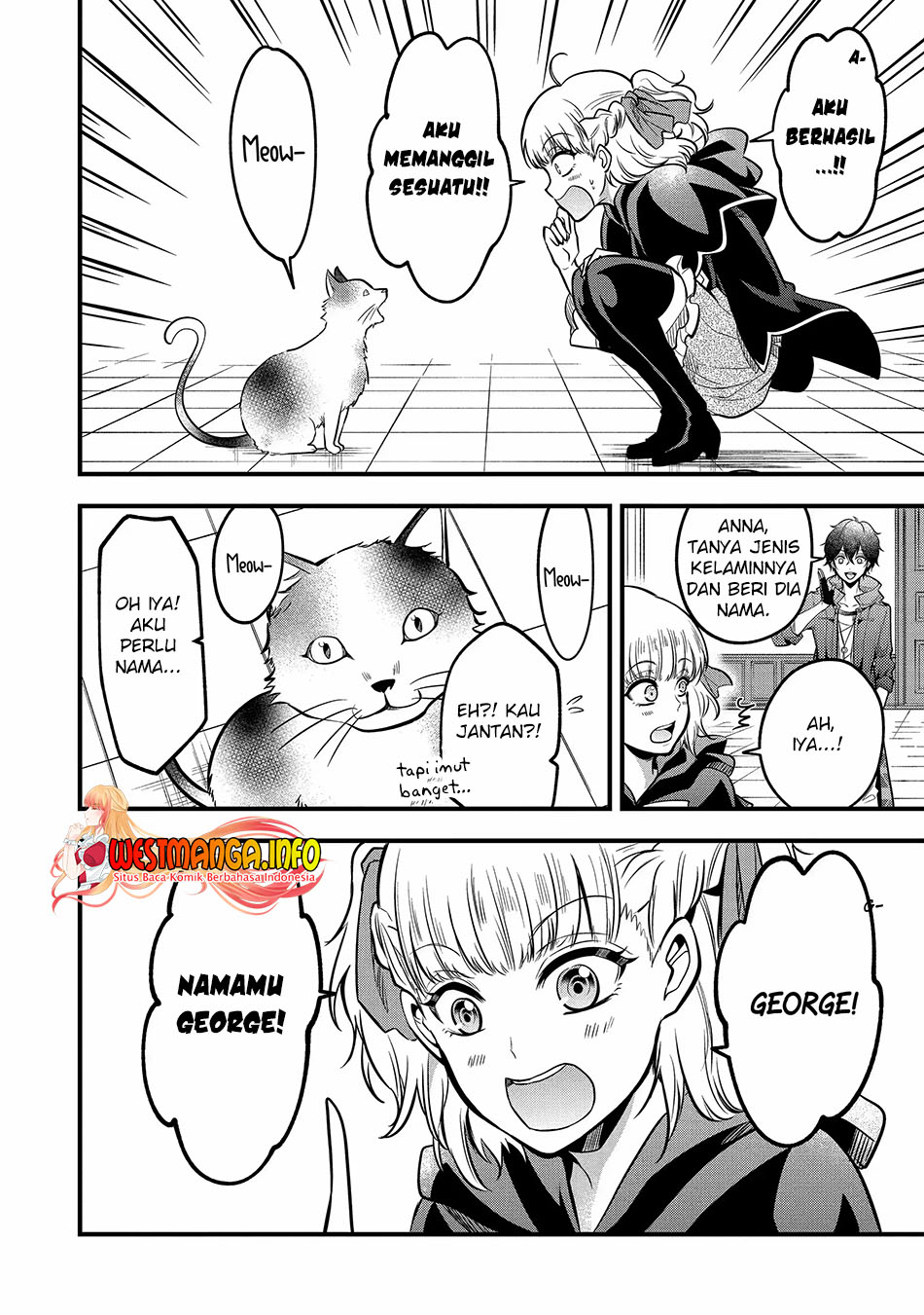 Mahou Shoujo Gakuen no Suketto Kyoushi Chapter 24.3 - halaman 3