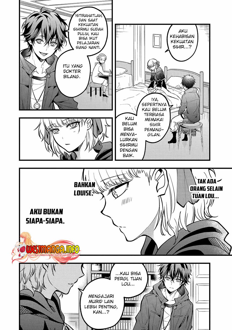 Mahou Shoujo Gakuen no Suketto Kyoushi Chapter 24.3 - halaman 7