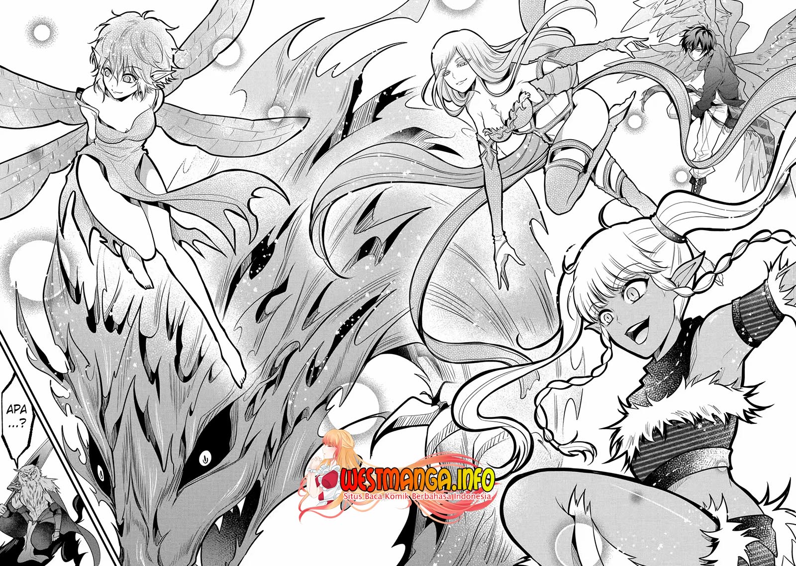 Mahou Shoujo Gakuen no Suketto Kyoushi Chapter 25.3 - halaman 4