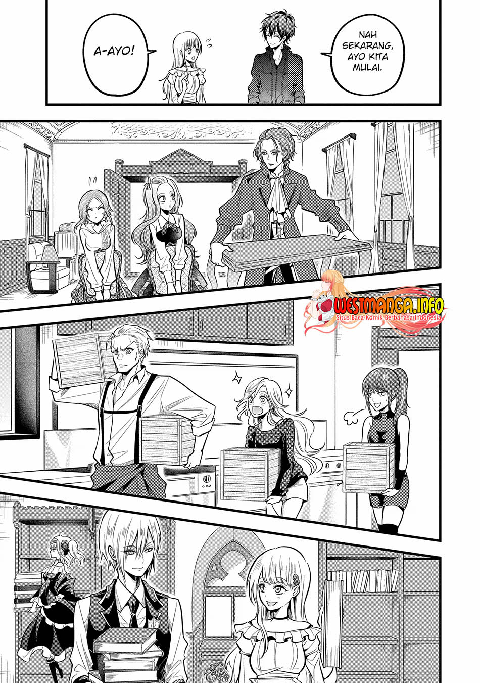 Mahou Shoujo Gakuen no Suketto Kyoushi Chapter 26.2 - halaman 6