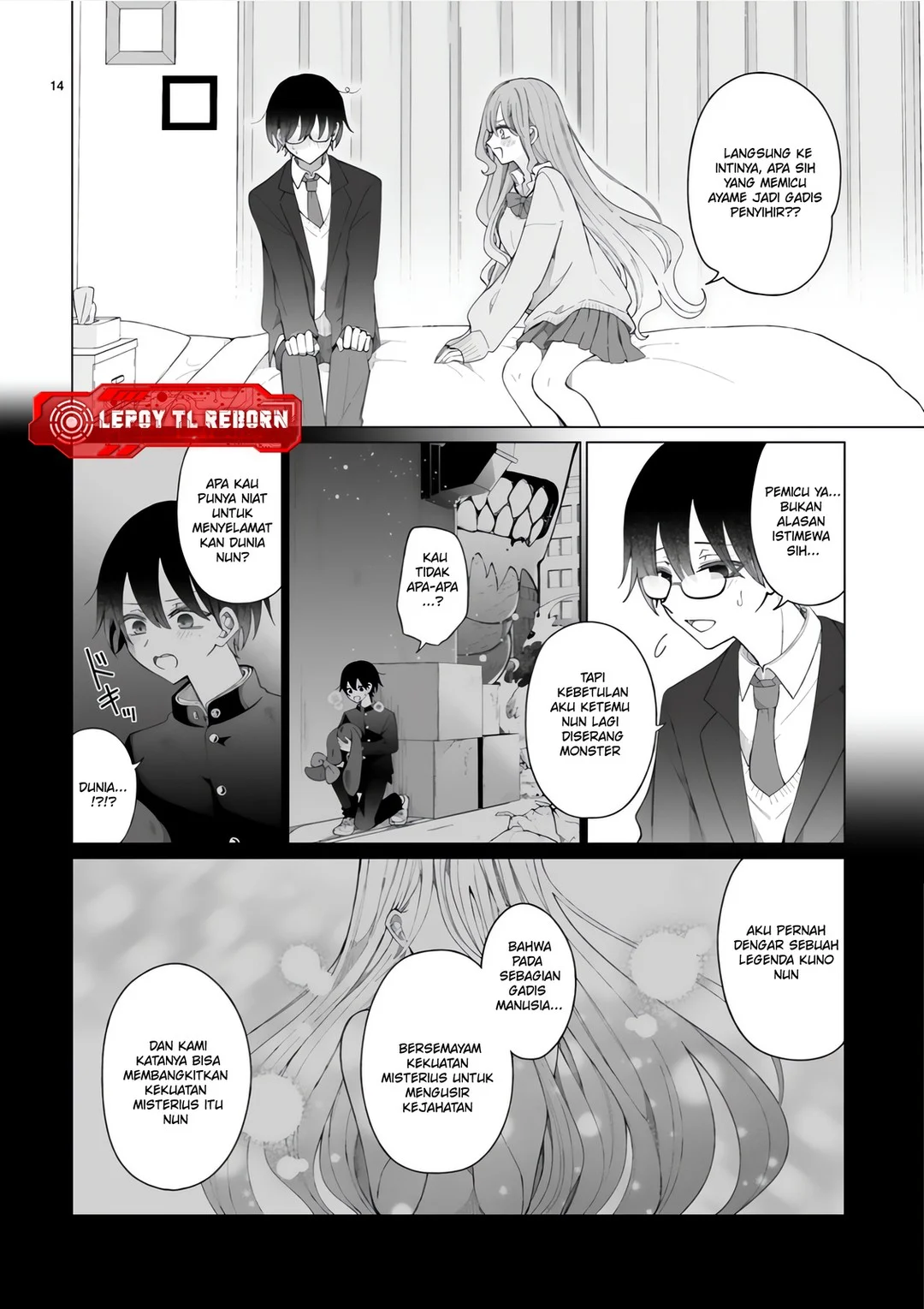 Mahou Shoujo ni Yasashii Gal Chapter 2 - halaman 14
