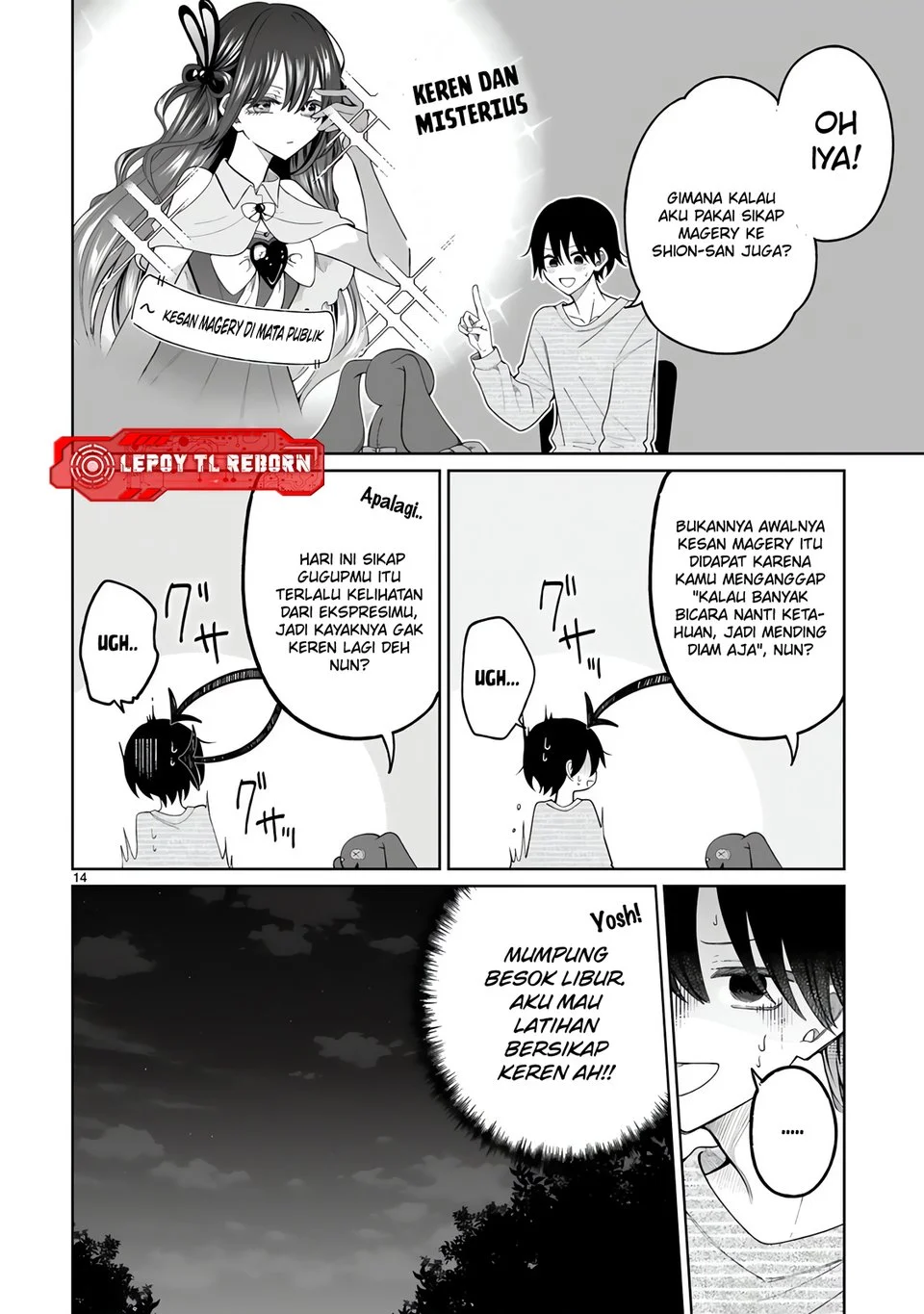 Mahou Shoujo ni Yasashii Gal Chapter 4 - halaman 14