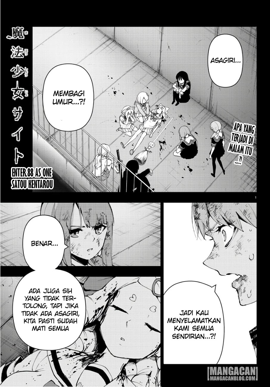 Mahou Shoujo Site Chapter 88 - halaman 1